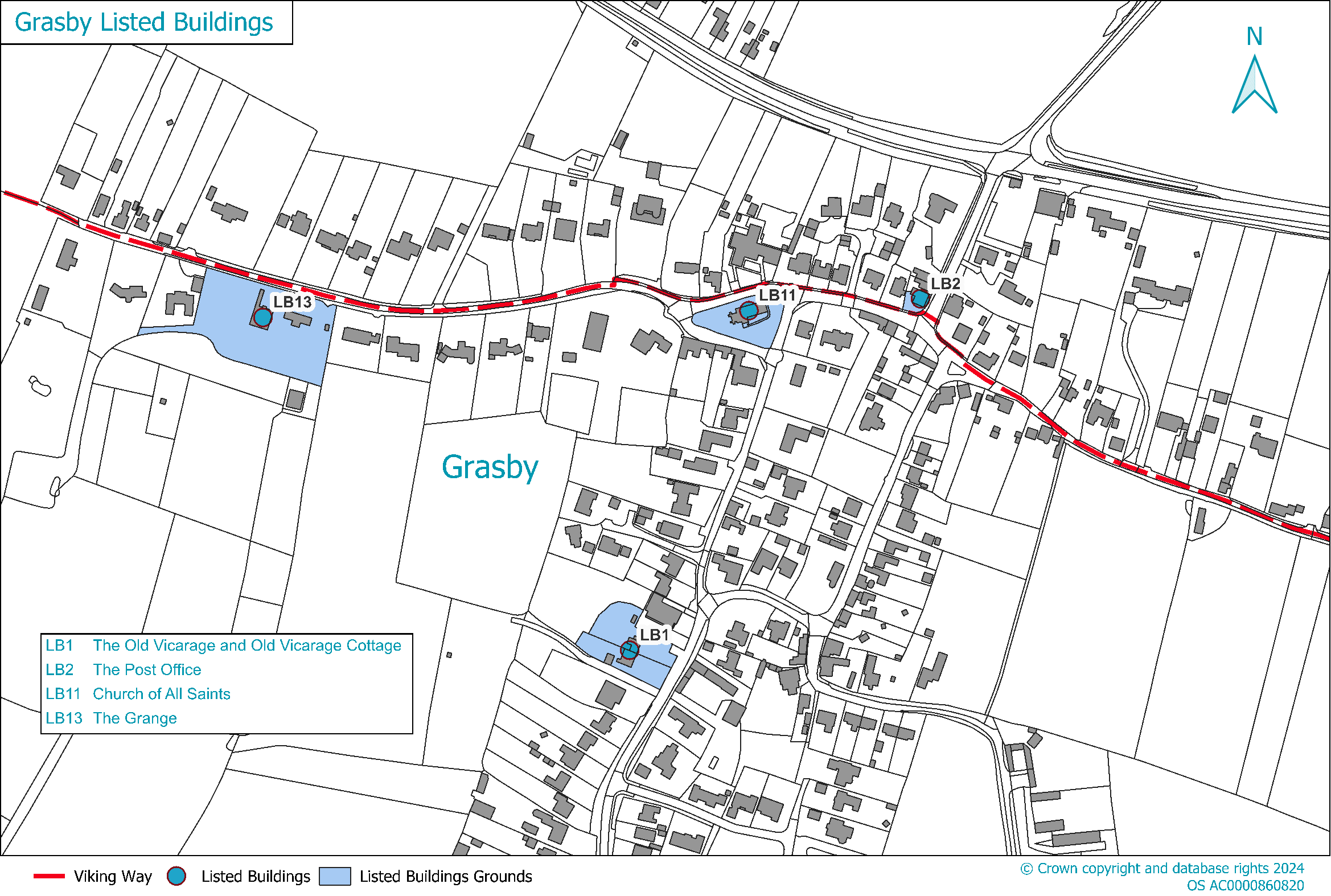 Grasby Maps